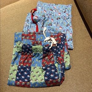 Boys Vineyard Vines Christmas Pajama Pants. Size Small (6-8).
